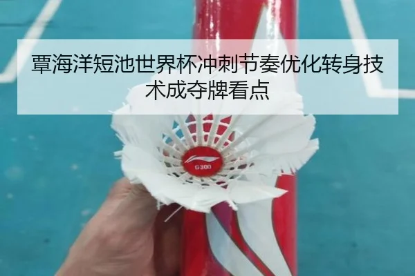 覃海洋短池世界杯冲刺节奏优化转身技术成夺牌看点